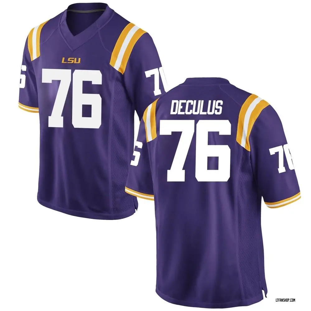 Thaddeus Moss Jersey, Game & Replcia Thaddeus Moss Jerseys - LSU Store